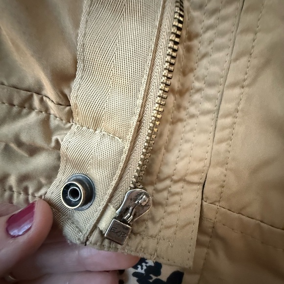 Polo by Ralph Lauren Vintage Tan Puffer Jacket with Hood - Picture 12 of 12